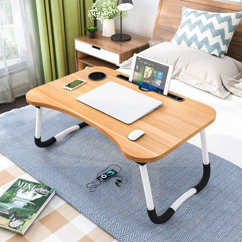 Foldable Laptop Table space saving for Laptop use and Study fine quality